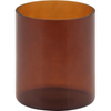 Elegance to Decor with the Brown Glass Candle Holder/Vase