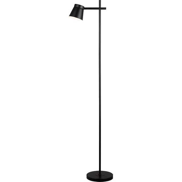 Minimalist G9 Floor Lamp with Sleek and Matte Black Aesthetic