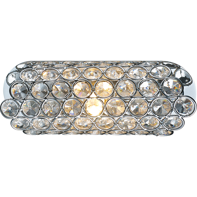 Classic Crystal Oval Design of Creative Clear Wall Lamp IP21 G9