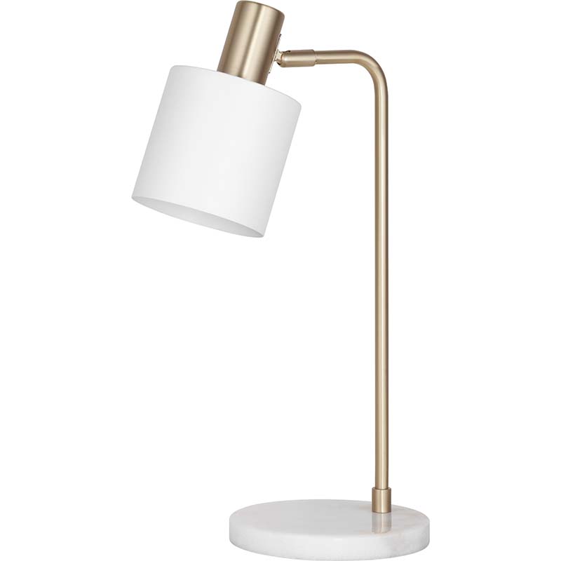 Elegant Nordic Authenic Design Table Lamp for Reading Matt White E27