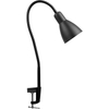 Industrial Simplicity Wall Sconce with Flexible Arm and Adjustable Spot Focus in Sand Black