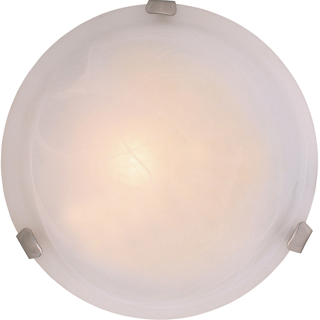 Modern Attractive Frosted Glass with Metal Clips Decor Ceiling Lamp Dia.25cm E27