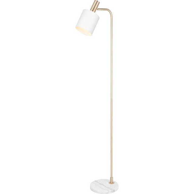 Elegant Nordic Authenic Design Floor Lamp for Reading Matt White E27