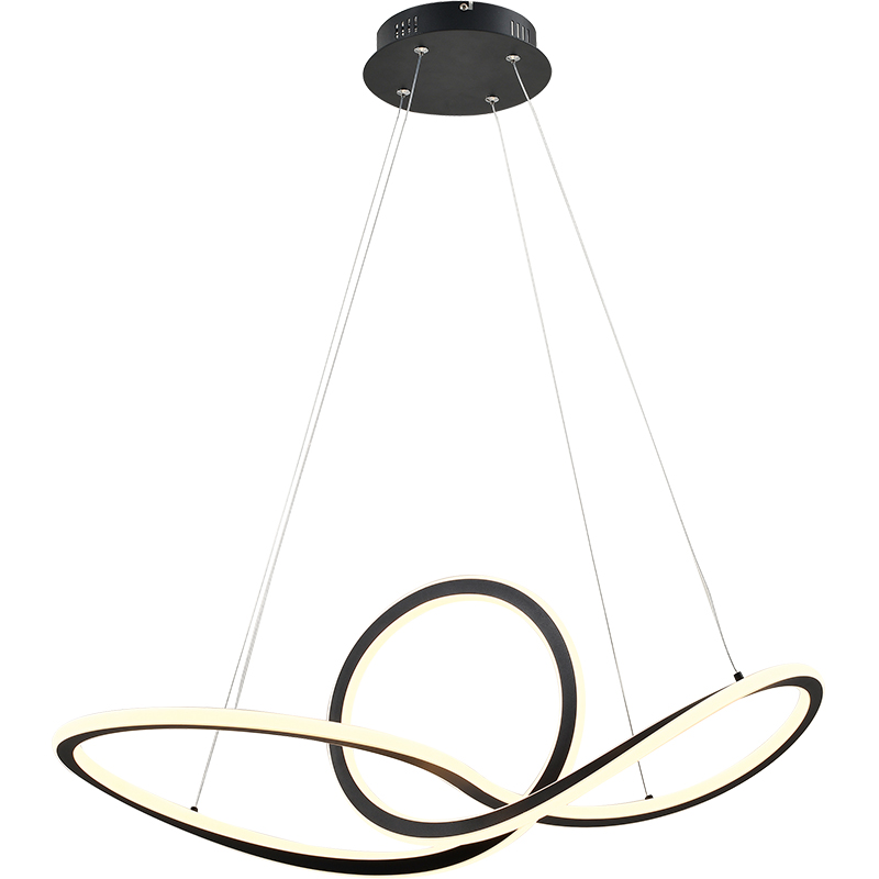 Create a Sophisticated Ambiance with the Illuminate Elegant Soft LED Stripe Pendant Lamp