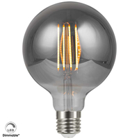 Energy-efficient Lighting with the 230V E27 G125 LED 4W Dimmable Smoke Bulb