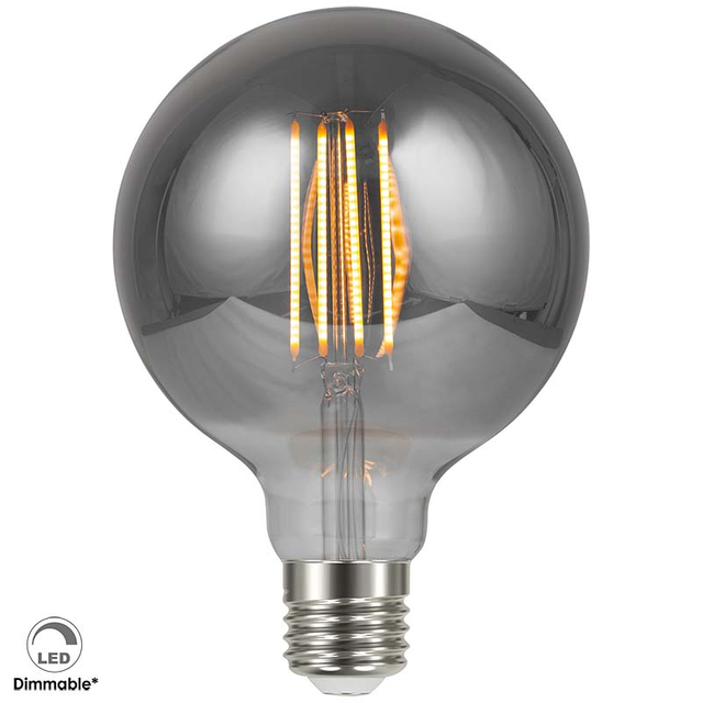 Energy-efficient Lighting with the 230V E27 G125 LED 4W Dimmable Smoke Bulb