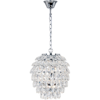 Elegant Crystal Olive Design Chradelier Beautiful Pendant Light Chrome E14