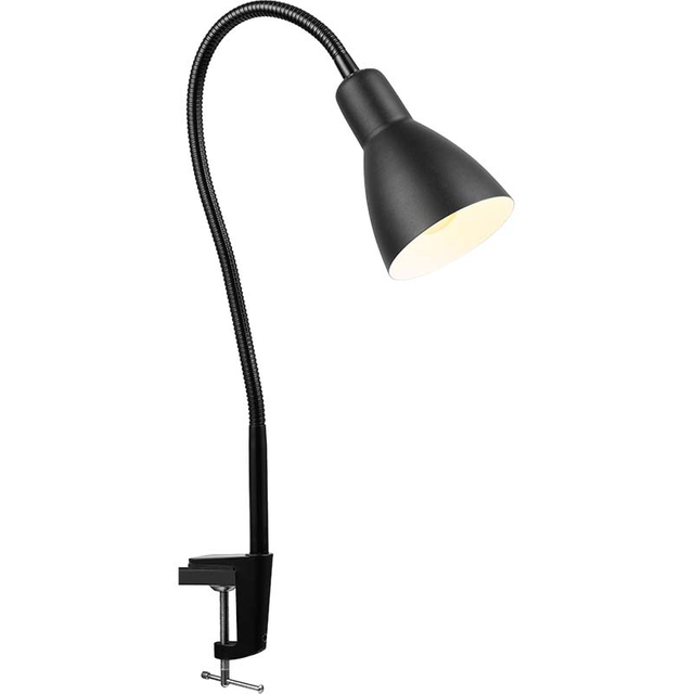 Industrial Simplicity Wall Sconce with Flexible Arm and Adjustable Spot Focus in Sand Black