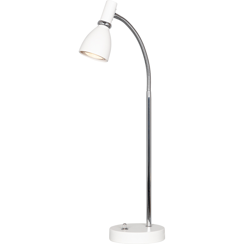 Simple and Attractive Table Lamp with Adjustable Flex Arm and Dimmable GU10 Light