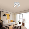 Simple Design Round Adjustable Ceiling Spot Light White 4lys LED