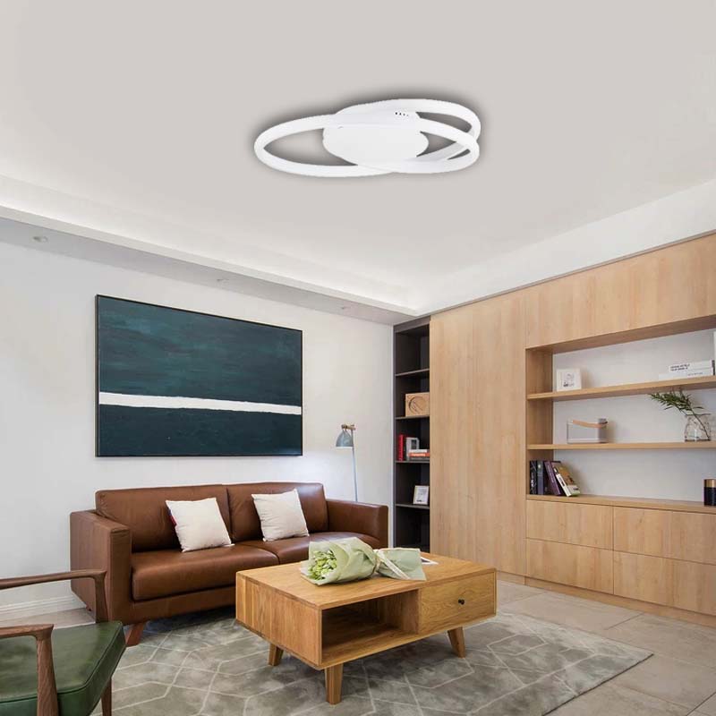 Attractive Design of LED Stripe Round Ceiling Light 40CM Sandy White Dim