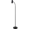 Organize in Style with the Clean and Simplified Design Locker for Various Fiber Shade Floor Lamp