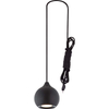 Simple Attractive Almond Ball Light Adjustable Window Pendant Light Sand Grey GU10