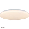 Modern Dim LED Surface Mount Round Light, 3000-6500K Ultra-Thin Ceiling Light Dia.61.5cm