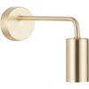 Simple And Stylish Wall Lamp in Modern Matt Brass Finish with E27 Socket