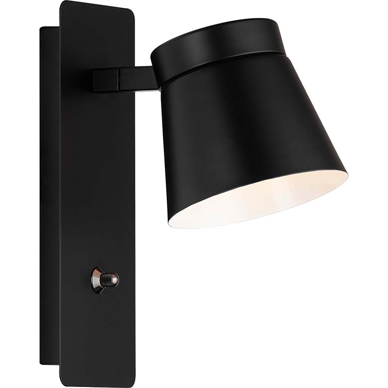 Modern Wall Light Home Decorative Light Sconce All Matt Black G9 Dim