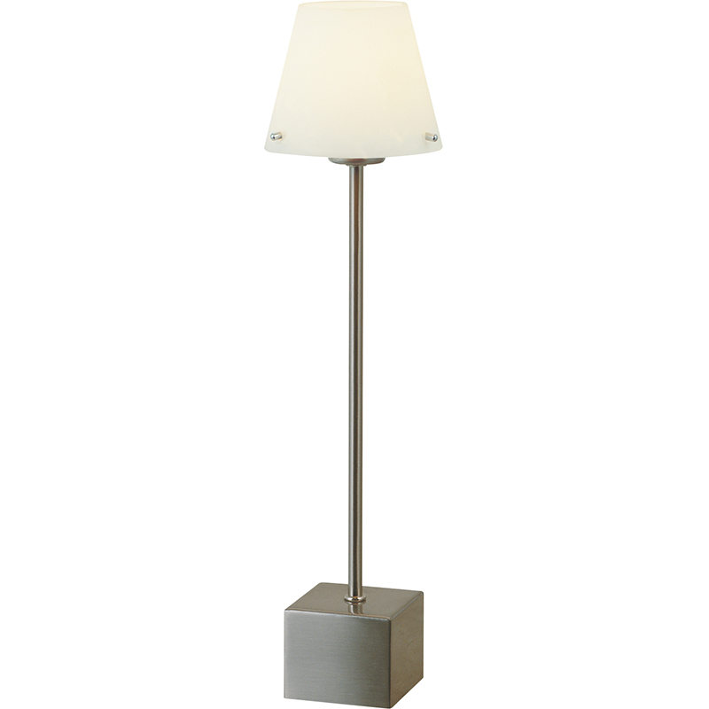 Plain yet Sophisticated Opal Glass Table Lamp with Dimmable G9 Bulb