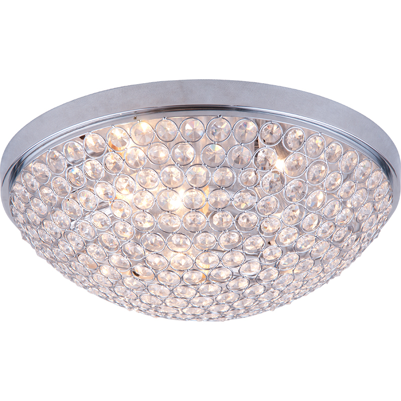 Elegant Classic Design Round Style Crystal Ceiling Light IP21 Dia.40 E14