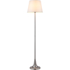 Modern Simple Plain Design Floor Lamp Satin Tall Pole E27