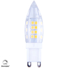 Dimmable G9 LED bulb with a 4W power consumption and a pure white color temperature, only 18mm in diameter