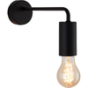 Enhance Your Space with the Simple Modern Style Wall Light - Matt Black - E27