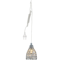 Classic Crystal Cup Design Adjustable Hanging Lamp Window Pendant Light G9