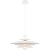 Nordic Round Light Attractive Chandelier Louvre Pendent Light Height Adjustable All Matt White E27