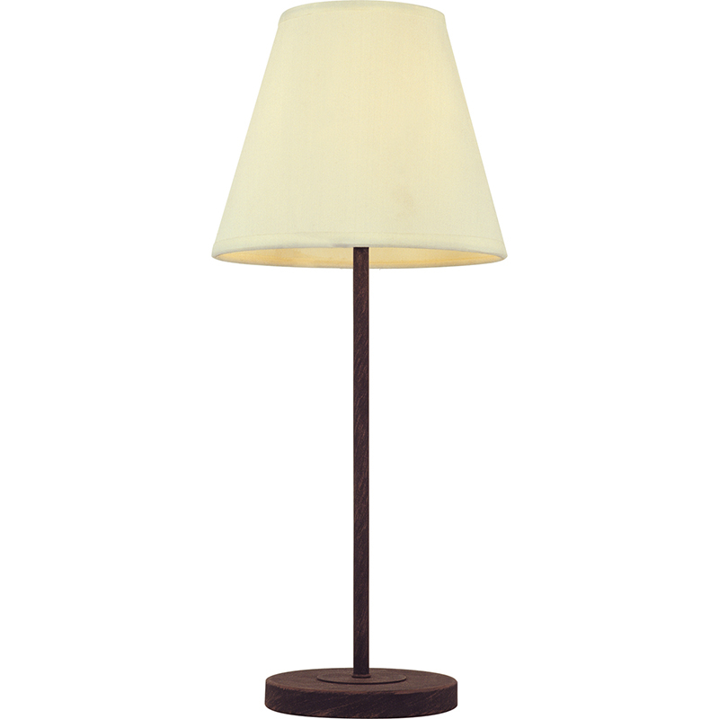 Simple Plain Table Lamp with 6 Degree Anti-tilt Base H35CM Rusty E14