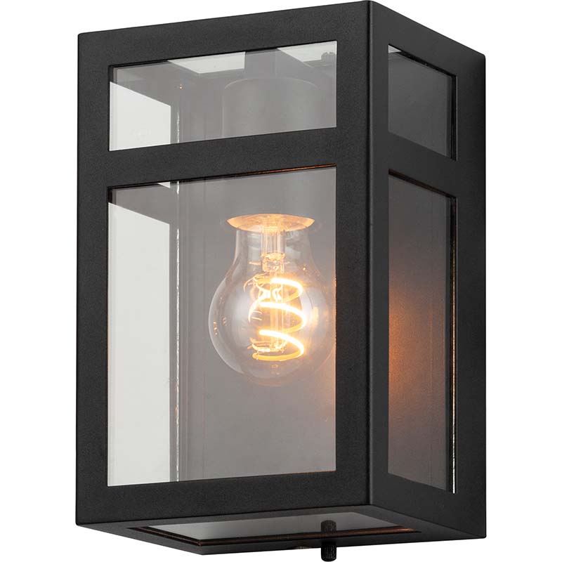 Mandal Simplism Glass Box Outdoor Wall Sconce Lamp E27 IP44