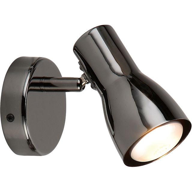 Modern Simplism Style Light Wall Spot Light Black Chrome E14