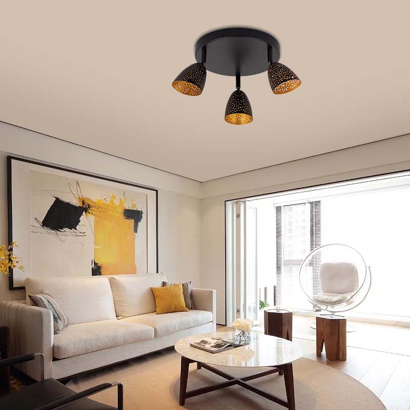 CLINT Modern Style Simple Decorative Round Ceiling Spot Light 3lys G9