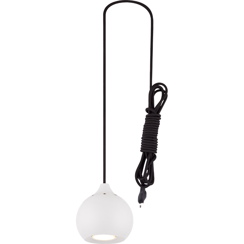 Simple Attractive Almond Ball Light Adjustable Window Pendant Light Sand White GU10