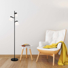 Modern Simplify Design with Opal Glass Shape Black Floor Lamp 3lys G9