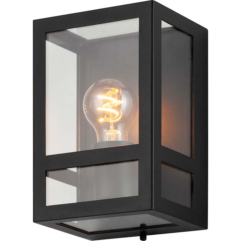 Mandal Simplism Glass Box Outdoor Wall Sconce Lamp E27 IP44