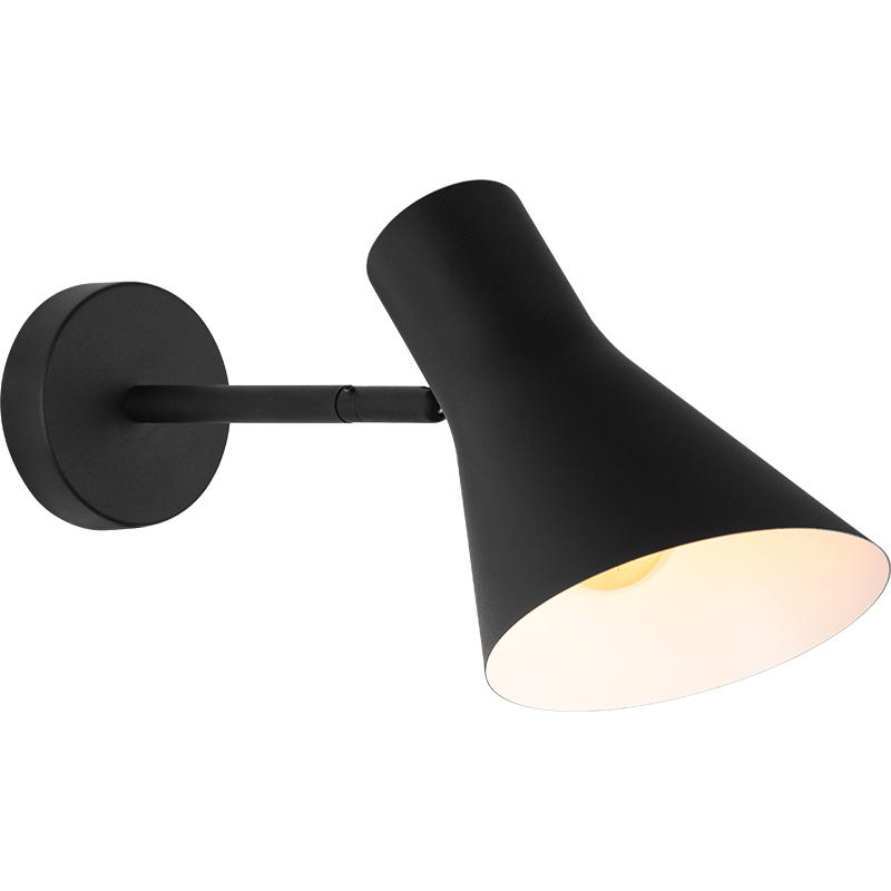 Elegant Nordic Authenic Design Black Wall Sconces Wall Lamp E27