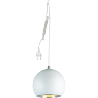 Simple Attractive Ball Sealed with Toughen Glass Window Pendant Light Dia12cm G9