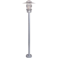 Outdoor Lighting with a Stylish Galvanized E27 IP54 Post Lamp