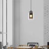 Attractive Design of the Modern Double Smoke Glass Pendant Light E27