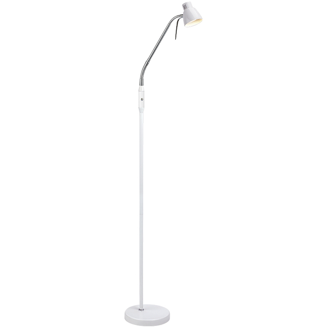 Modern Simple Style Standing Light Adusting Floor Spot Light Shinny White GU10 Dim