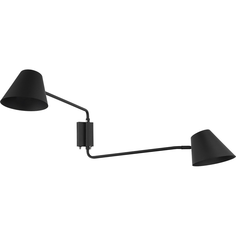 Elegant Nordic Authenic Design Wall Light Creative Twin Wall Lamps 2lys E27 Dim