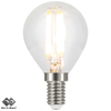 Perfect Ambiance with the 230V E14 G45 LED 4.5W Dim-to-Warm Clear Bulb