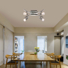 Simple Design of Frosted Glass Adjustable Ceiling Spot Light 4lys G9