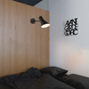 Elegant Nordic Authenic Design Black Wall Sconces Wall Lamp E27