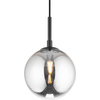 Simple Attractive Ball Lamp Window Pendant Light - Smoke Glass Dia.15 G9